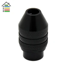 Universal Keyless Mini Drill Chuck 9/32 Capacity 0.5-3.2MM Quick Change for Electric Grinder Drilling Polishing Not Fit Dremel