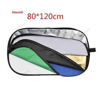 

Godox 80*120cm seven in-oneness reflector folding portable background oval soft Plate photographic Accessories CD50 T03