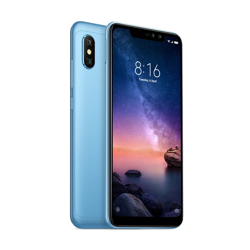 Turkey 3~7 Work Days Global Version Xiaomi Redmi Note 6 Pro 4GB 64GB Snapdragon 636 Octa Core Full Screen 4000mAh Smartphone