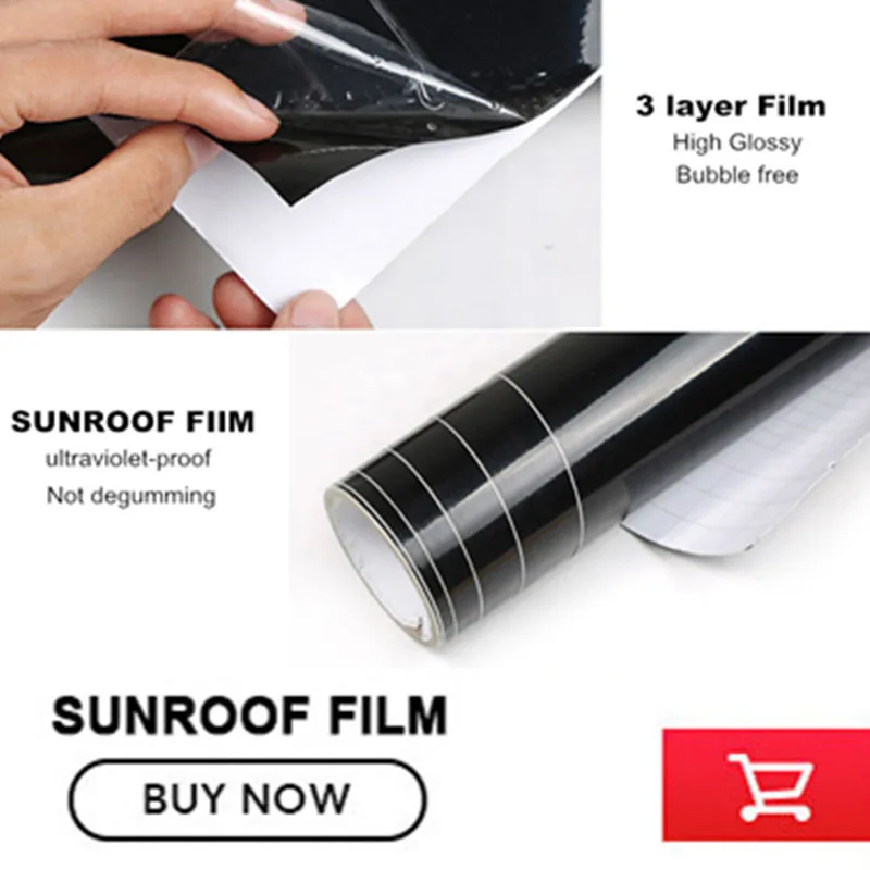 

OPLARE Skylight membrane roof membrane grooved car decoration film panoramic sunroof membrane roof