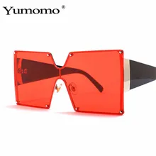 Модные брендовые дизайнерские Квадратные Солнцезащитные очки для женщин градиентные черные красные Солнцезащитные очки женские большие светлые оттенки солнцезащитные очки UV400