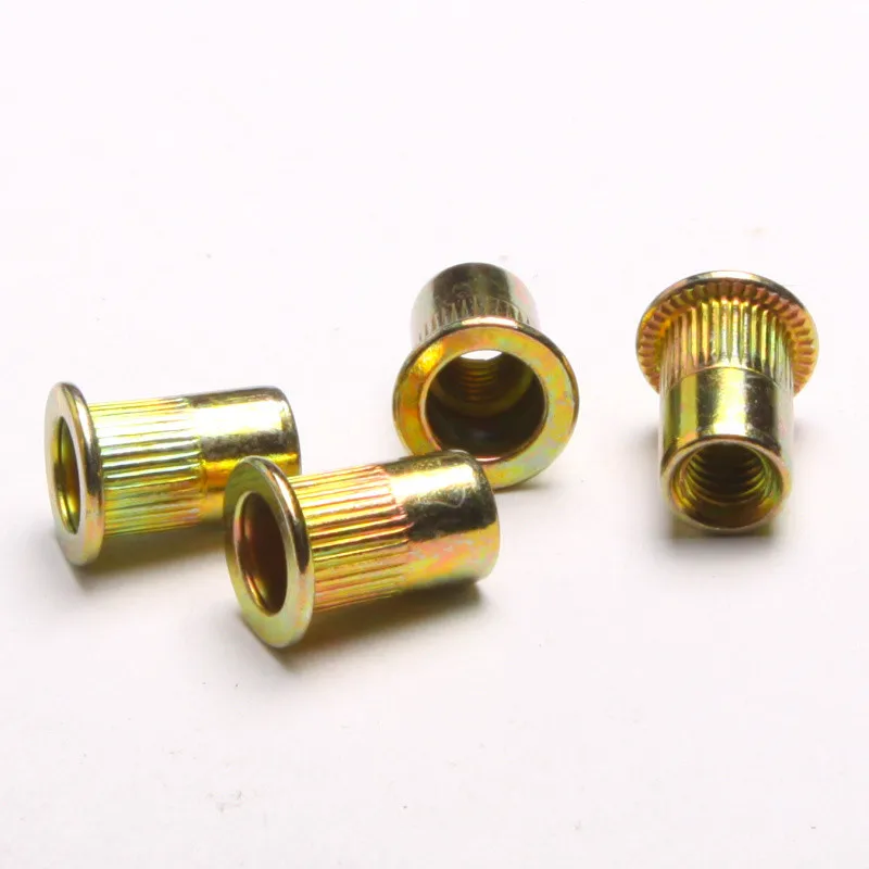 5PCS Pull The Cap Rivet Nut Small Shen Head Riveting Nut Column Pattern