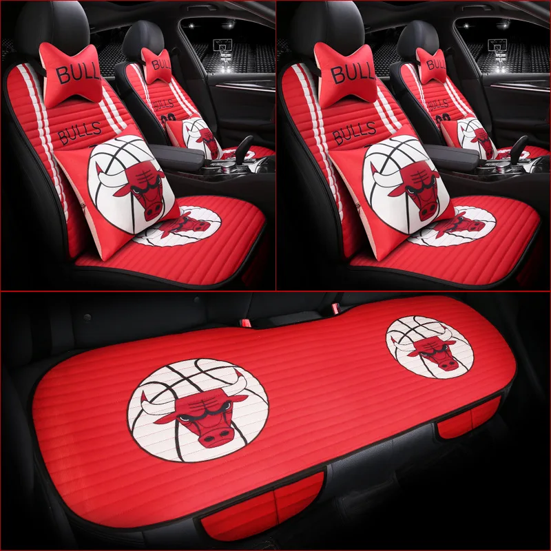 

Universal fiber Car Seat Cover Cushion Front Rear Backseat Seat Cover Auto Chair Seat Protector Mat Pad Interior Accessories