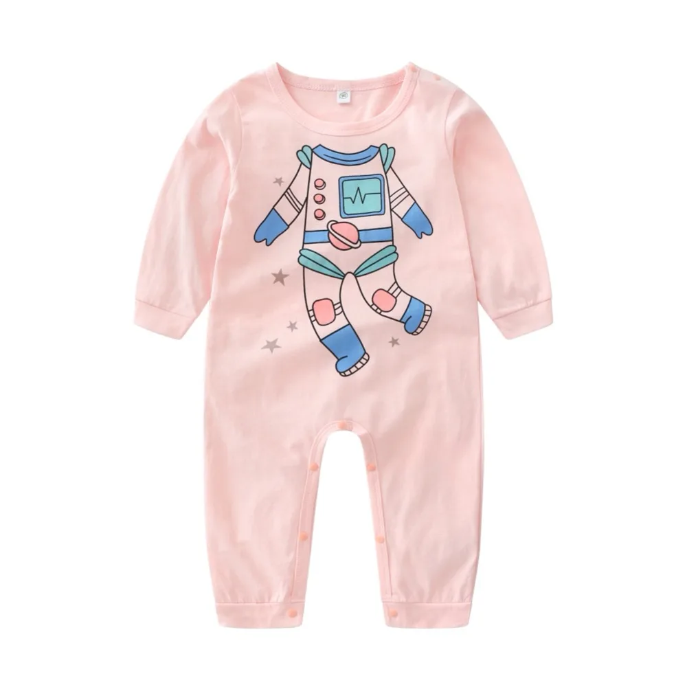 

Children Baby Rompers Boys and Girls Cotton Casual Fashion Full Sleeve Cartoon Printed Clothes
