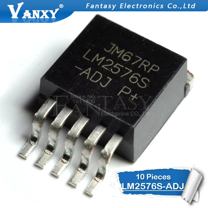 

10pcs LM2576SX-ADJ TO263 LM2576S-ADJ TO-263 LM2576-ADJ new and original