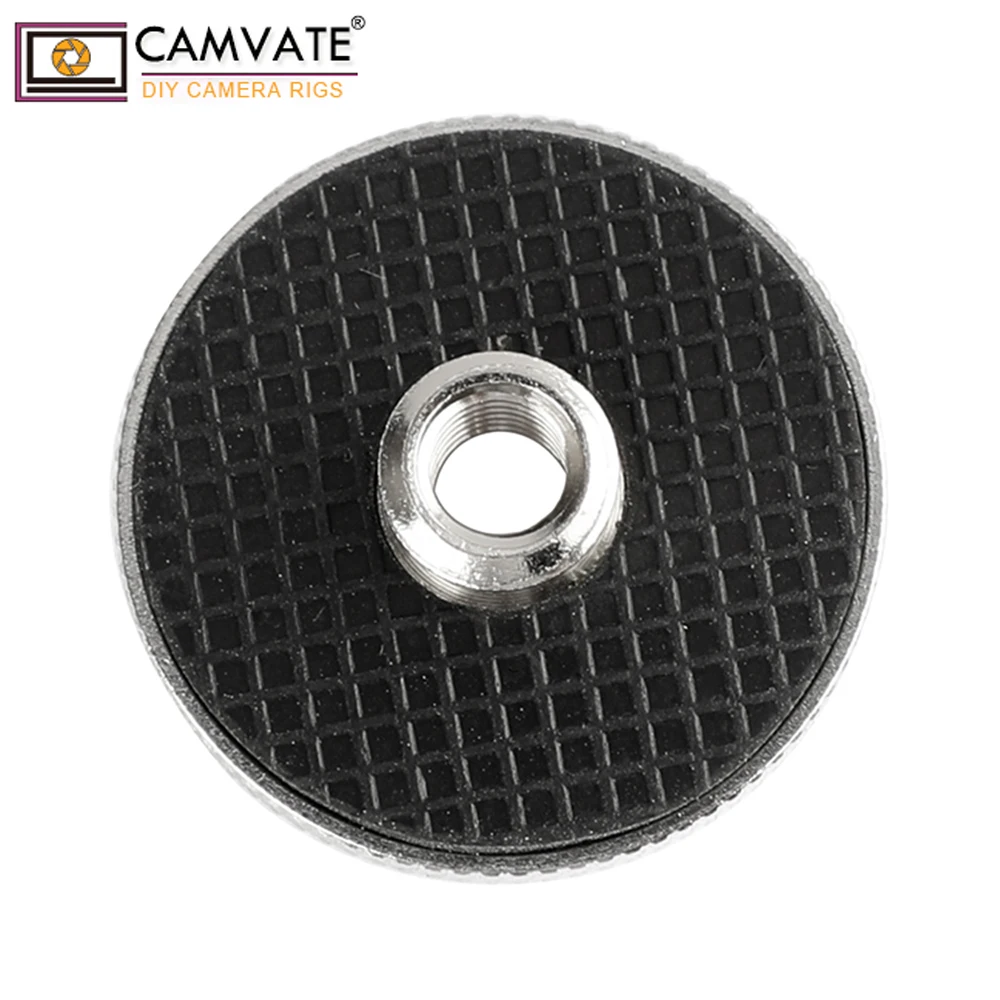 Переходник CAMVATE с 1/4 &quotгнездо на 3/8&quot штекер адаптер для штатива и камеры QR