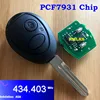 NE75 2 bouton complet clé à distance pour Land Rover Defender véhicules découverte 2 pour Range Rover télécommande clé Fob 433Mhz 315Mhz 7931 puce ► Photo 2/6