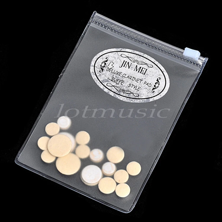 1 Set Pads 17 Pcs Pads Leather Accessories