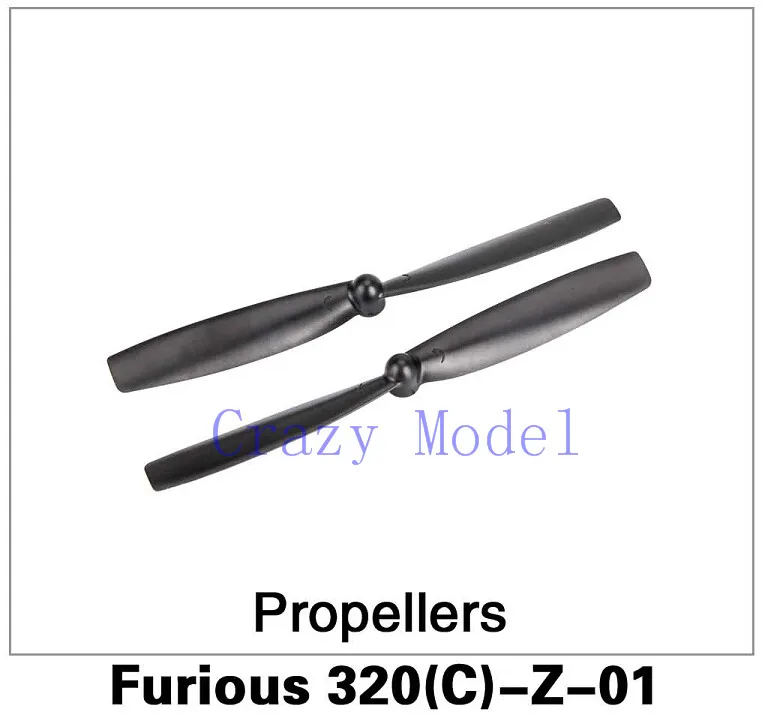 

Free Shipping Original Walkera Furious 320 RC Drone Spare Parts Furious 320(C)-Z-01 Propellers 5 Pcs