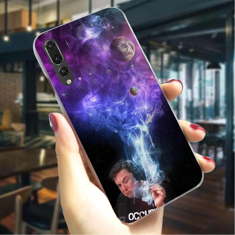 

Hard Cover for Huawei P10 Elon Musk Case for Mate 10 Lite Case 20 P8 P20 Pro P9 Mini P Smart Back Skin Slim