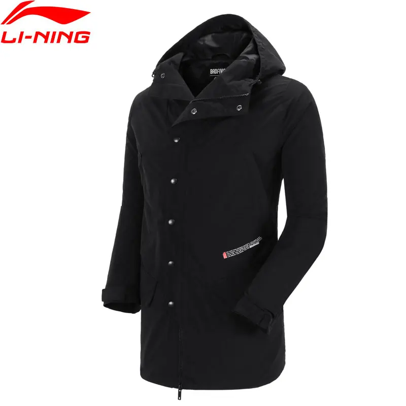 

(Clearance)Li-Ning Men Basketball BAD FIVE Windbreaker Nylon Regular Fit LiNing Sports Wind Coat Hooded Jacket AFDN391 MWJ2607
