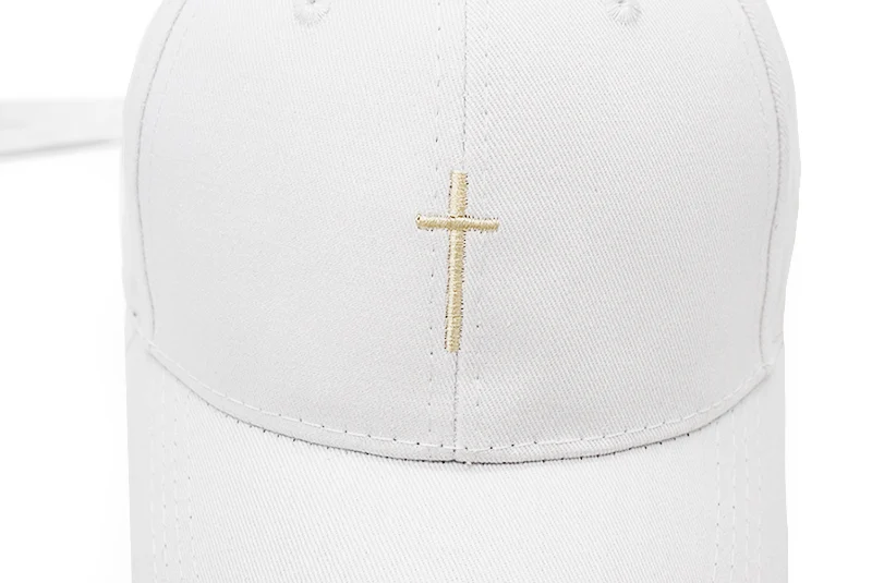 Новая классическая бейсбольная кепка с крестом, хлопковая бейсболка с вышитым буквенным поясом, Кепка в стиле хип-хоп, Кепка с Иисусом, мужская и женская летняя повседневная шляпа для отца