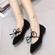 2016 spring and autumn shoes pointed shallow mouth students single shoes two wear ways Slip-On woman shoes fashion zapatos mujer