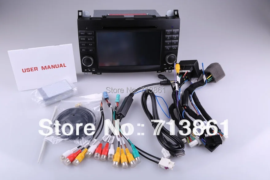 7 inch 2din car dvd player for mercedes W169 ab2004 w245 w906 sprinter font b GPS