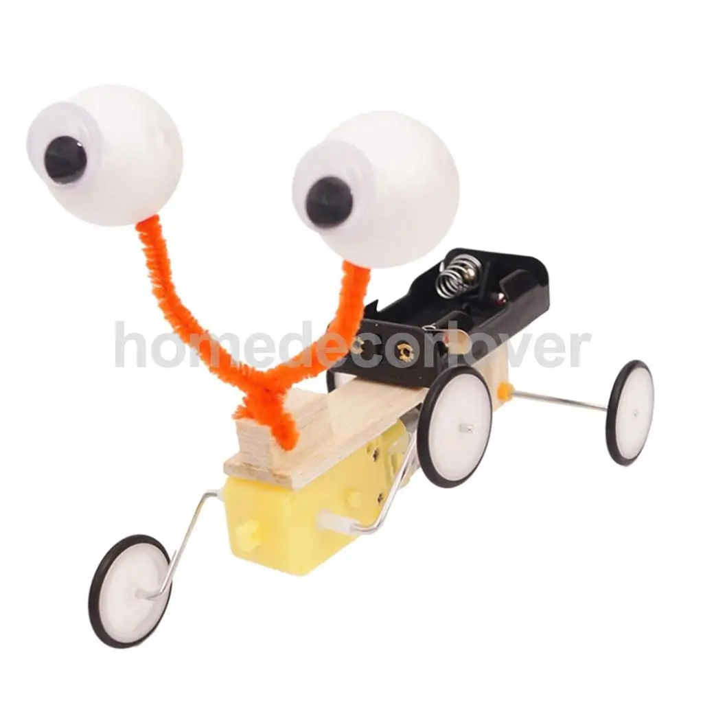  Wood Physics Science Educational Kids Children Car Tank Toy Developmental Model Kit for Early Study Interests Raises