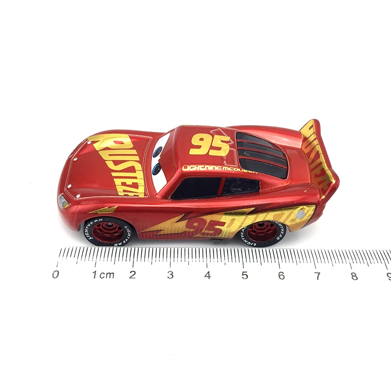 Disney Pixar Cars 3 гоночный центр ржавчина Молния Маккуин металл литье под давлением