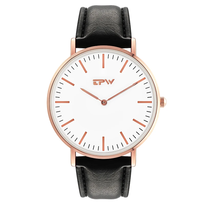 

Men casual watchFashion Large Dial Quartz Watch Men Watch Leather watches High Quality Clock Wristwatch