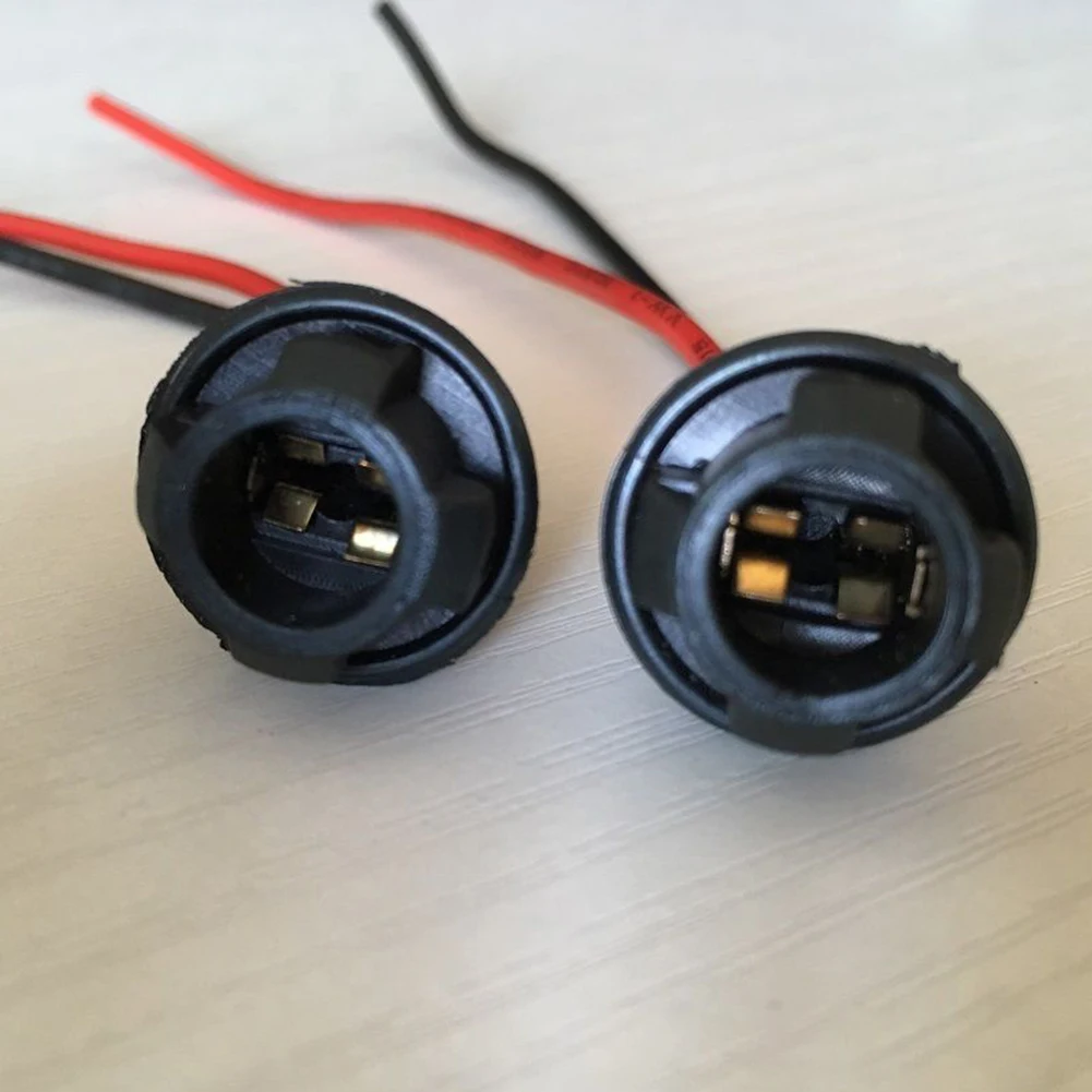 

Pre-wired Nylon Shell Bulb Holder Connector Cable For Cars Accessory Heat Resistant Socket Adapter Base Wire T10 194 Harness