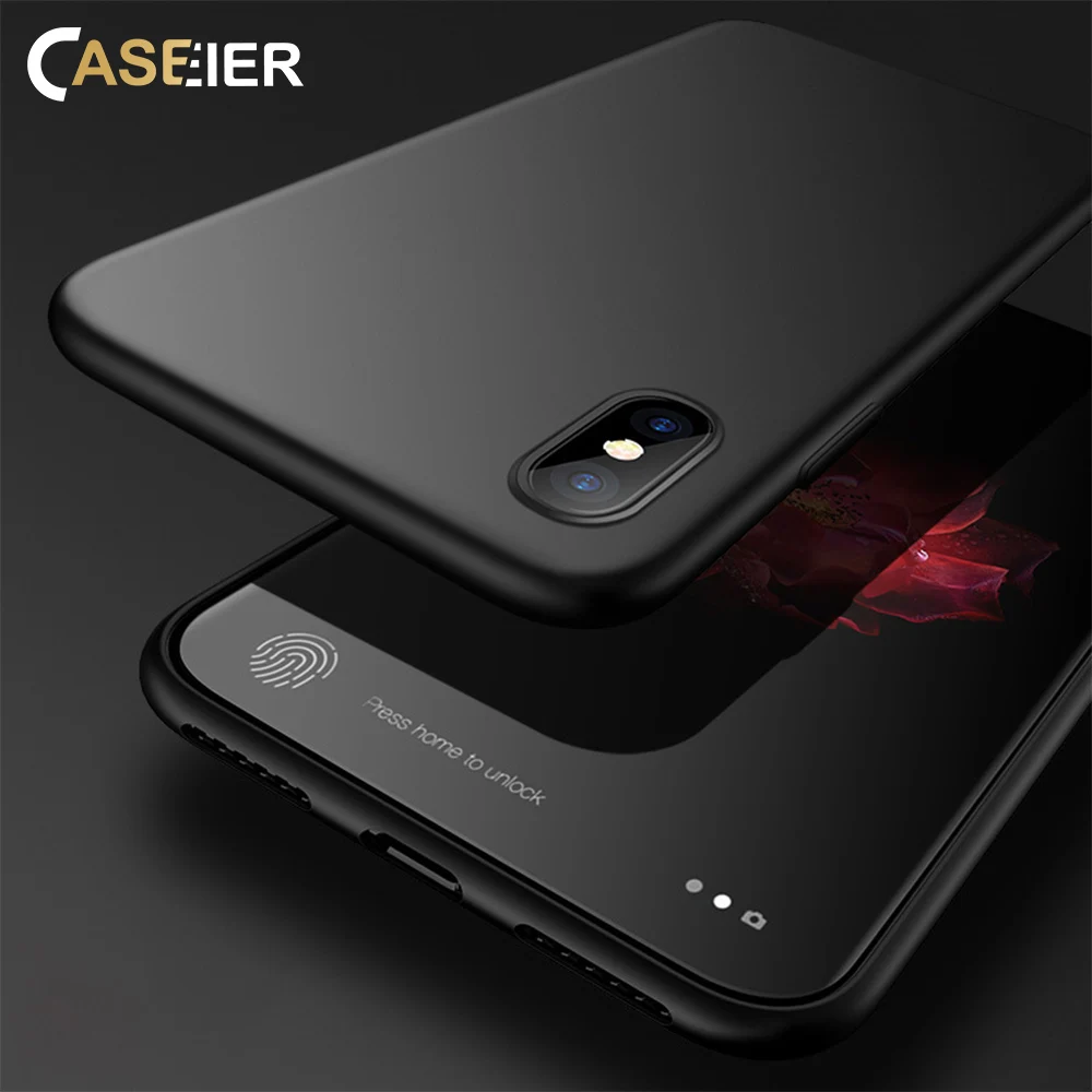 

CASEIER Soft Phone Case For iPhone X Cases Ultra Thin TPU Funda Case For iPhone X 6 6s 7 8 Plus 5 5s SE Phone Cover Capa Capinha