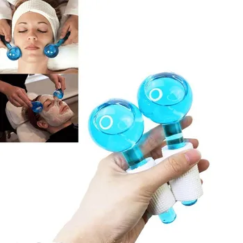 

2019 Magic Cool Roller Ball Large Beauty Ice Hockey Energy Beauty Crystal Ball Beauty Water Wave Beauty Facial Massage Ball