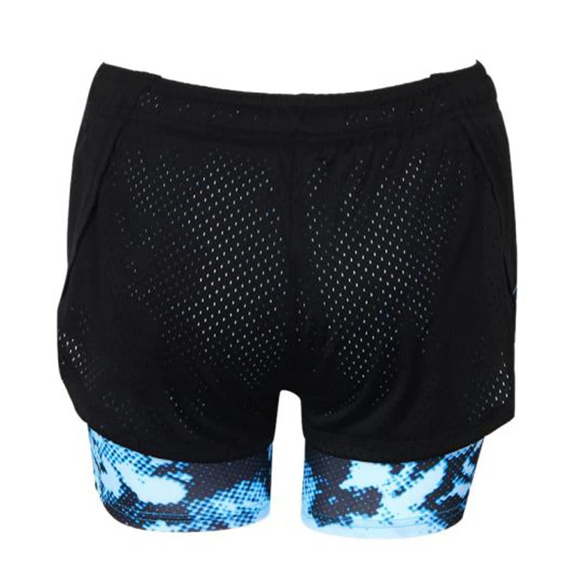 2 in 1 Unisex Summer Yoga Shorts Women Sports Gym Workout Waistband Skinny Yoga Shorts Pants Sport Fitness Clothes #FS#4JU24 (4)