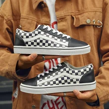 Модные кроссовки в уличном стиле; мужская повседневная обувь; Мужская обувь для скейтборда с верхом из микрофибры; кожаная обувь на плоской подошве