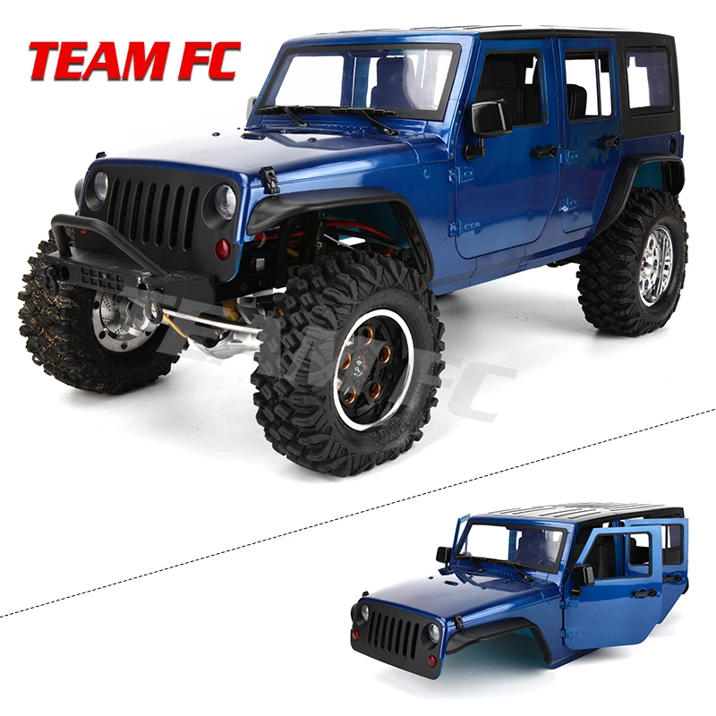 Ceny Zestaw dostępny 313mm 12.3 cala rozstaw osi obudowa samochodu klatka dla 1 10 zdalnie sterowany samochód gąsienicowy SCX10 SCX10 II TRX4 90046 90047 Jeep Wrangler