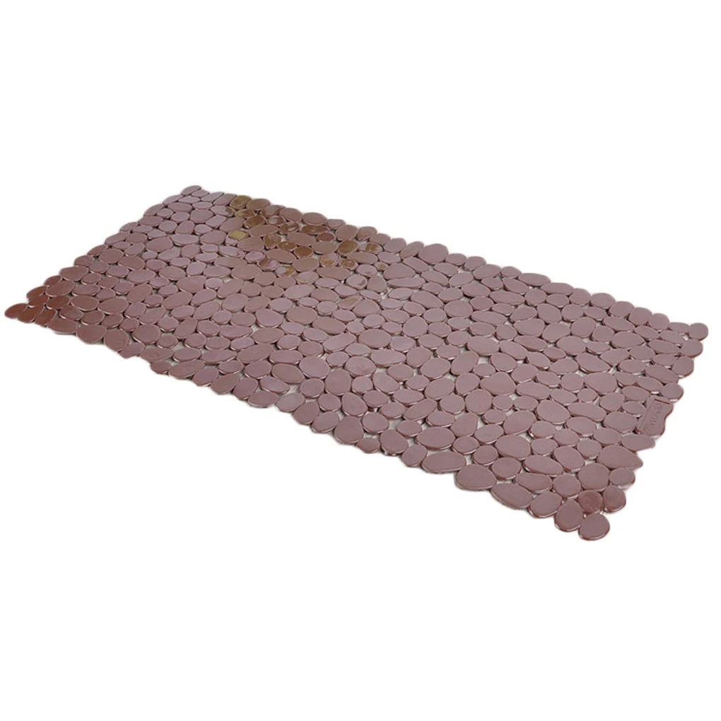 Прямоугольные коврики для душа противоскользящие ПВХ каменные коврики для ванной на присоске длинная кухонная ванная комната коврик для ног - Цвет: NO3
