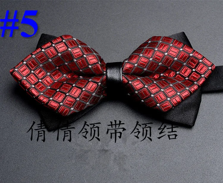 Модные 2-тон Bow Tie сетки Для мужчин и Для женщин смокинг общие вечеринку Галстуки бабочка бабочкой 30 Цвет, 100 шт