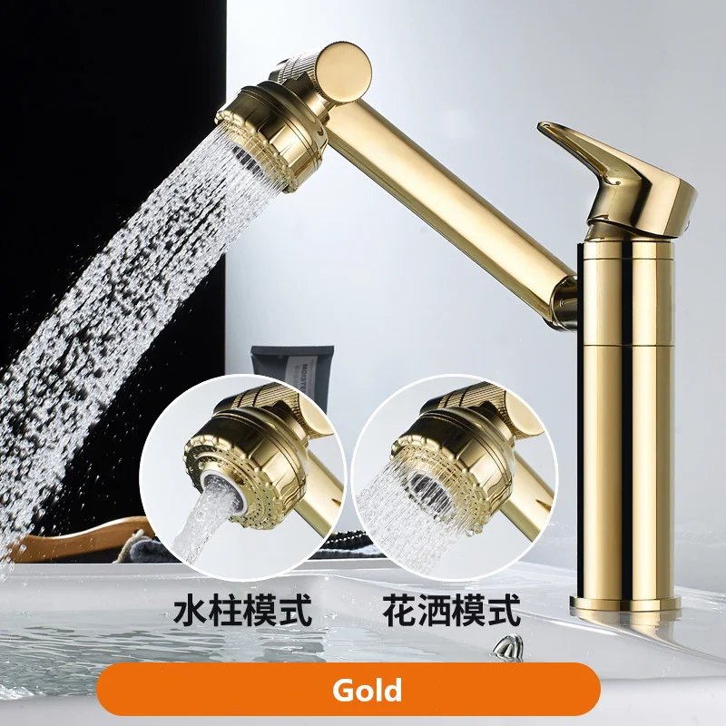 2019 Bathroom Faucets Single Handle 360 Rotation Spout Brass Basin Mixer Tap Deck Mounted Chrome/Gold/White | Строительство и