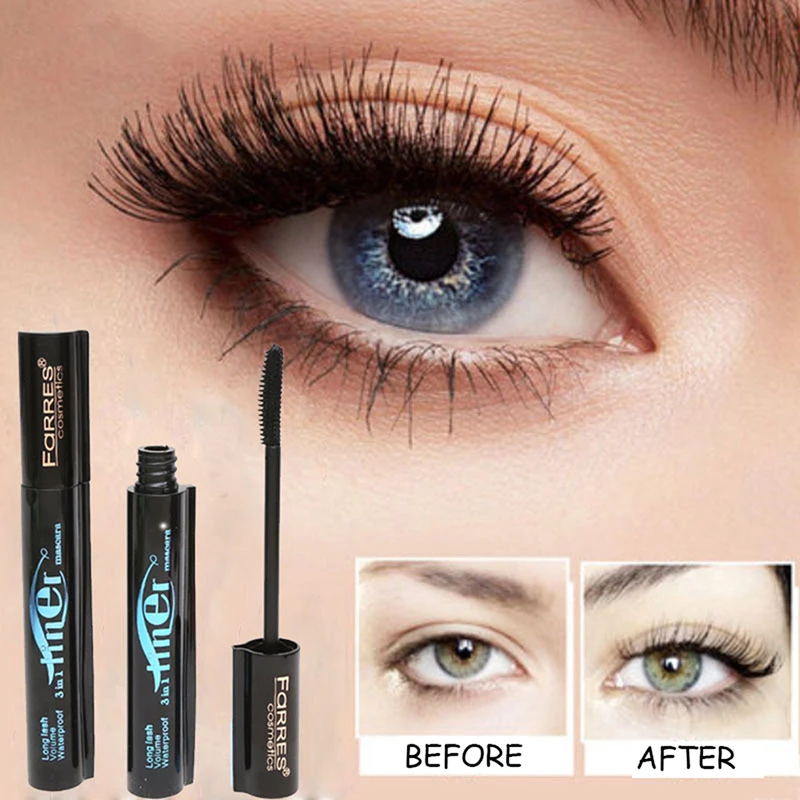 

Waterproof Long Lasting Mascara High Elasticity Soft Long Curling Mascara Not Blooming