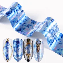 5 шт мраморная оболочка Фольга для дизайна ногтей Звездная переводная наклейка на ногти бумажные поделки голографический лазер Блестящий Маникюр украшения JI1003