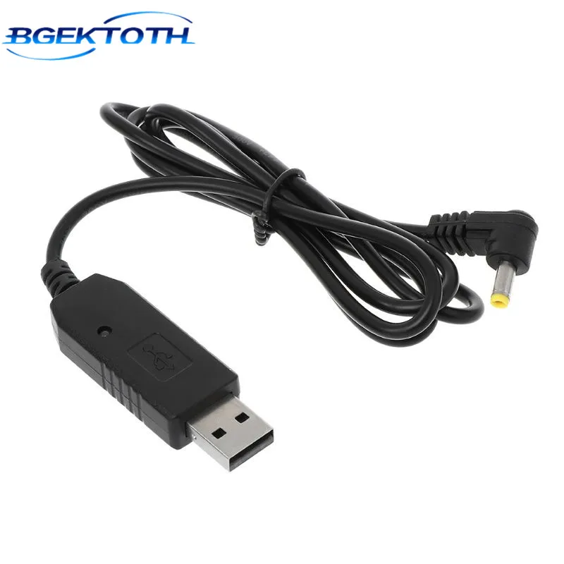 Bgektoth USB зарядное устройство кабель с индикатором света для высокой емкости BaoFeng UV-5R продлить аккумулятор BF-UVB3 Plus Batetery Ham