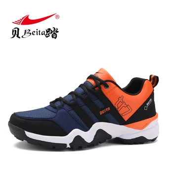 

Beita 2017 Men's running damping Shoes anti-skid wear resistant Trainers Sneakers breathable Jogging Outdoor Male Sport Shoes