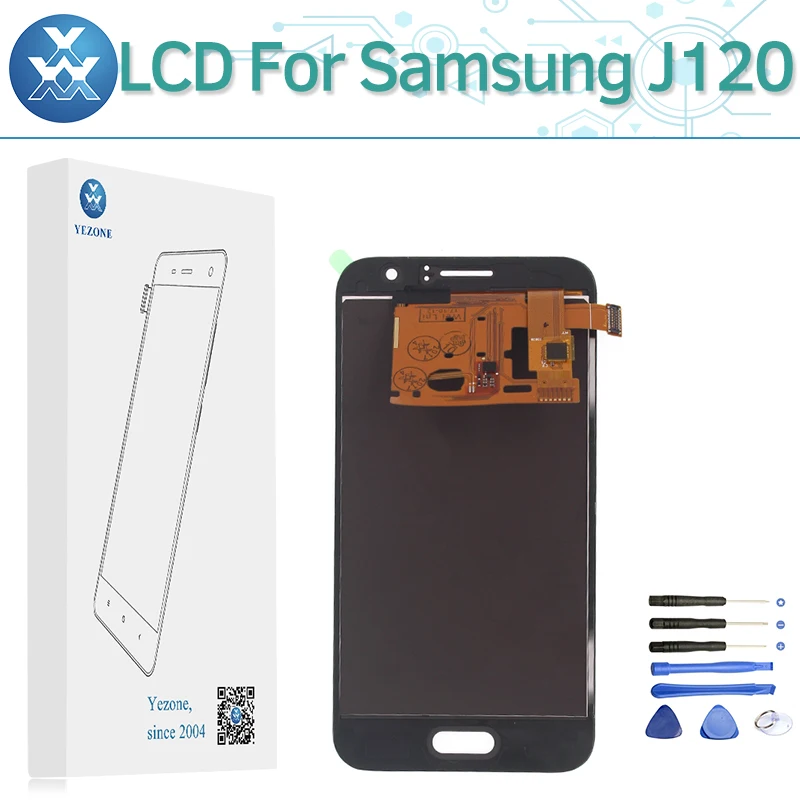 4 5 дюймов ЖК-дисплей Touch Экран дисплея для samsung Galaxy J120 J1 2016 SM-J120M/DS J120H J120F