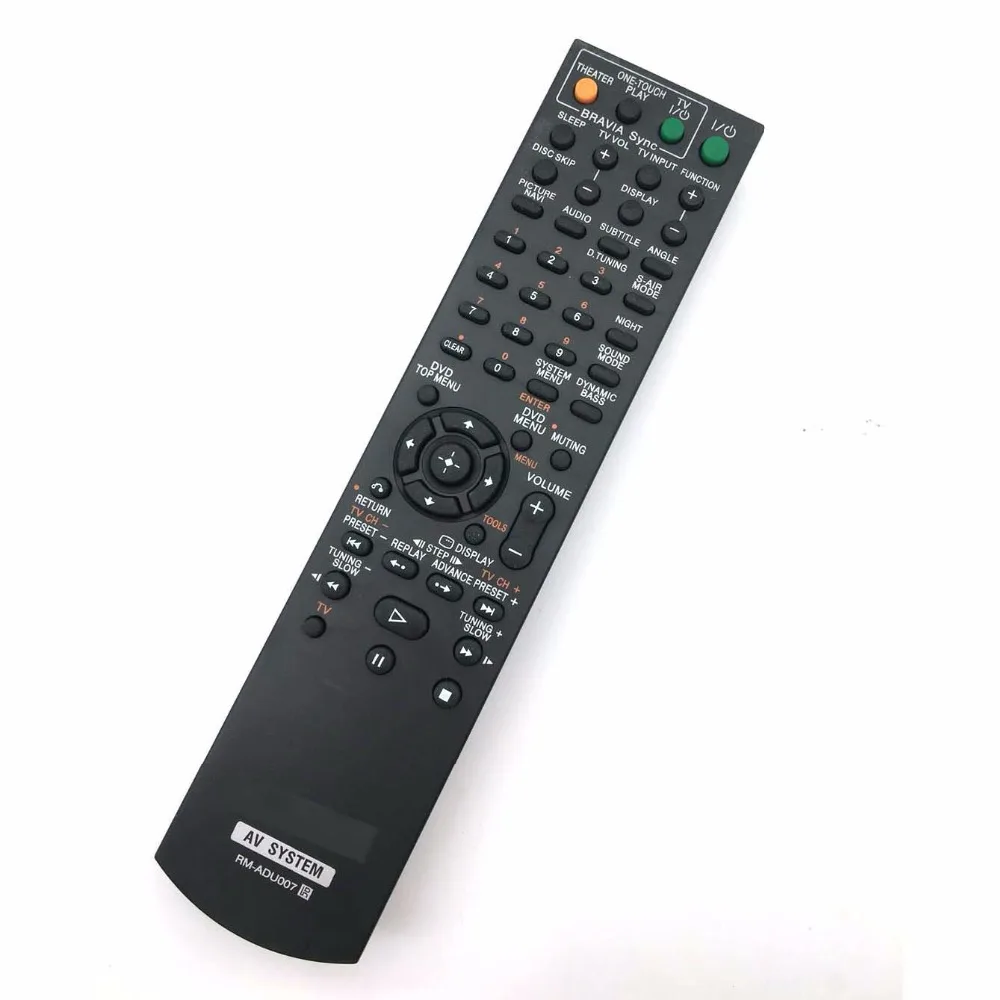 

Remote Control RM-ADU007 For SONY DAV-HDX277W DAV-HDX277WC DAV-HDX279W DAV-HDX576WF HCD-HDX475 Video AV SYSTEM