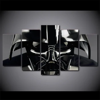 

Wall Modular Painting Art Pictures HD Home Decor 5 Panel Star Wars Movie Character For Living Room Modern Print Canvas Poster