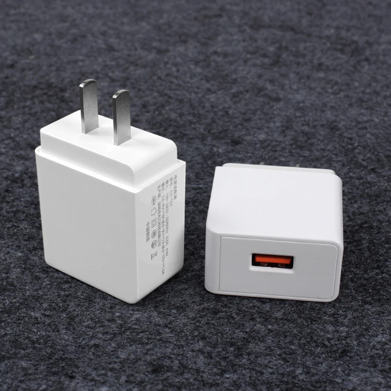 

18W QC 3.0 USB Quick For Xiaomi 9 for iPhone X XR 8 7 Samsung S10 9 8 7 plus Phone Charger Travel Wall Adapter Universal US Plug