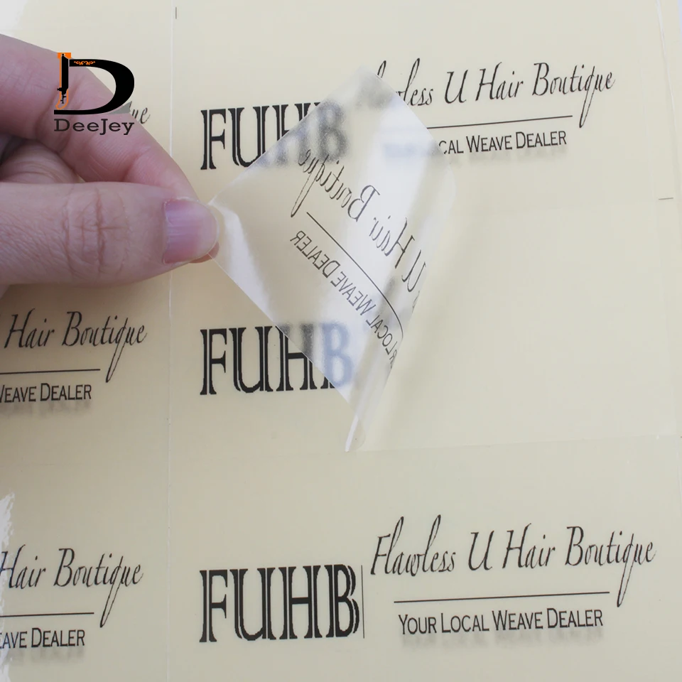 

custom sticker labels logo text printed adhesive stickers pvc or coated paper 1000pcs lot