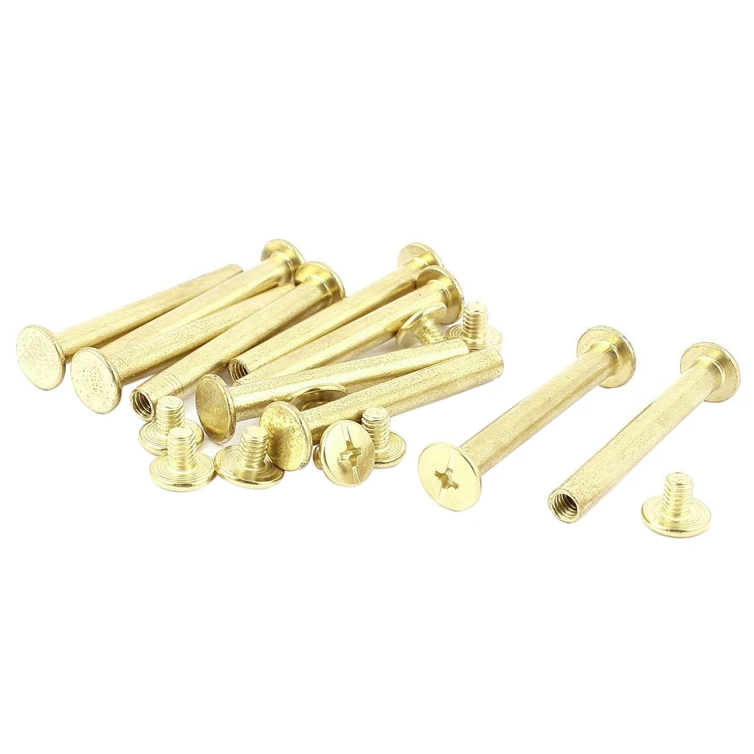 Album Scrapbook 5mmx40mm Metal copper plating Chicago Screw Postscrew