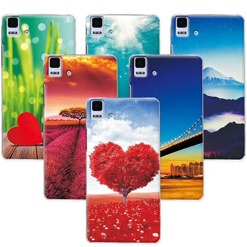 

Scenery Phone Cases FOR BQ E5 4G Case Cover For Coque BQ E5 Hard Plastic Back Cover FOR BQ Aquaris E5 4G Version 5.0" Funda Capa