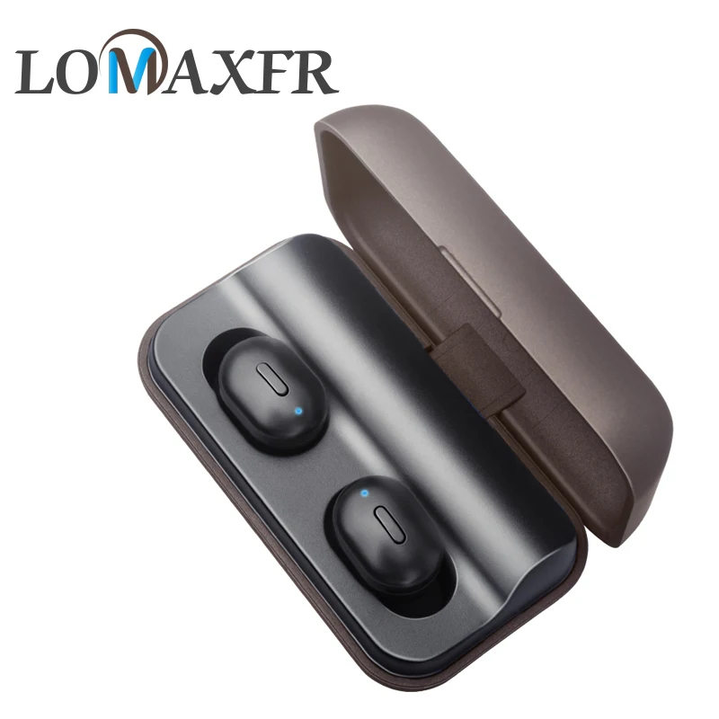 

TWS IPX6 Waterproof With Microphone Wireless Headphones 2600mAh Charging Box Bluetooth 5.0 Headset Stereo Mini Earphones T1 PRO
