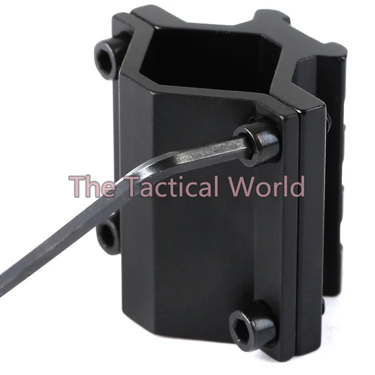 Тактический охотничий Универсальный Регулируемый 20-30 мм кронштейн для прицела лазерный фонарик для 20 мм Пикатинни Вивер RailsRifle