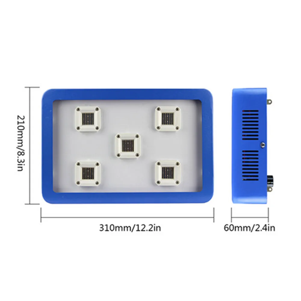 1500W COBX5 Dimmable LED Grow Lamp Best Full Spectrum For plant flowering