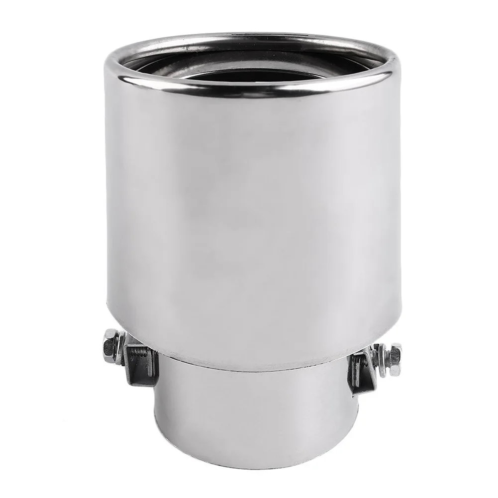 

Stainless Steel Car Rear Exhaust Pipe Tail Muffler Tip Auto Exhaust System Tail Pipe Replacement