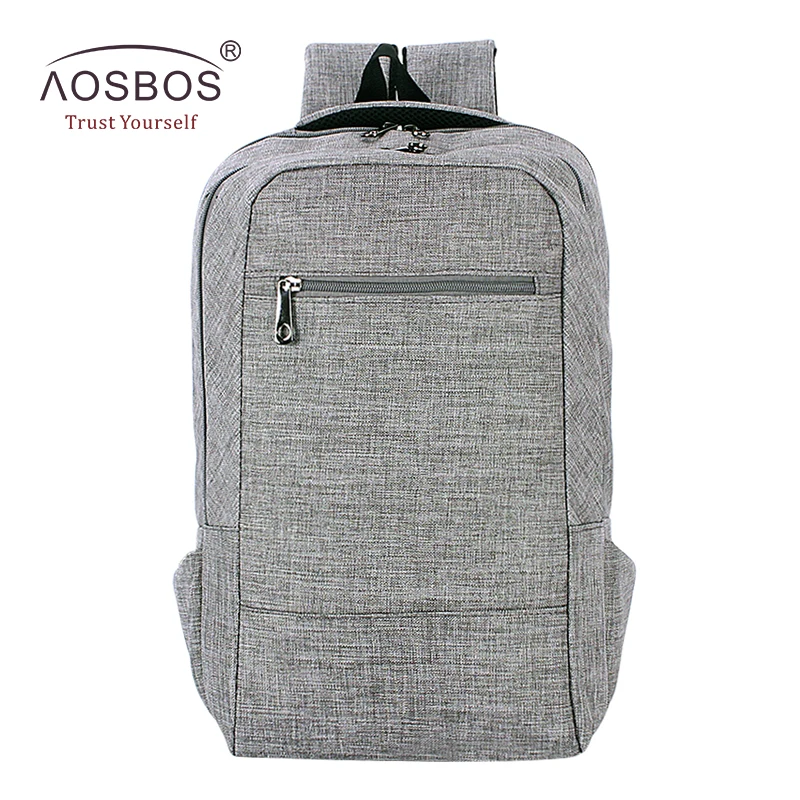 

Aosbos Men School Backpacks Large Capacity Waterproof Oxford Backpacks for 15.6inch Laptop Fashion Women School Bags Mochila