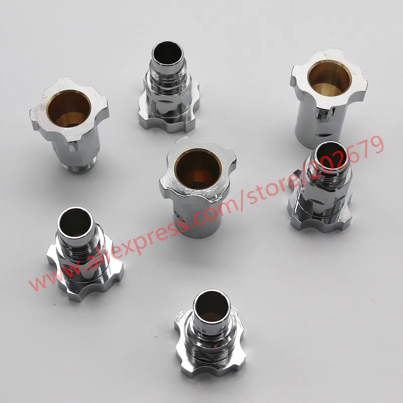 all Spray gun connector PPS spray gun cup adapter pot joints 16X1.5 14X1 G3/8 for spray gun disposable measuring cup