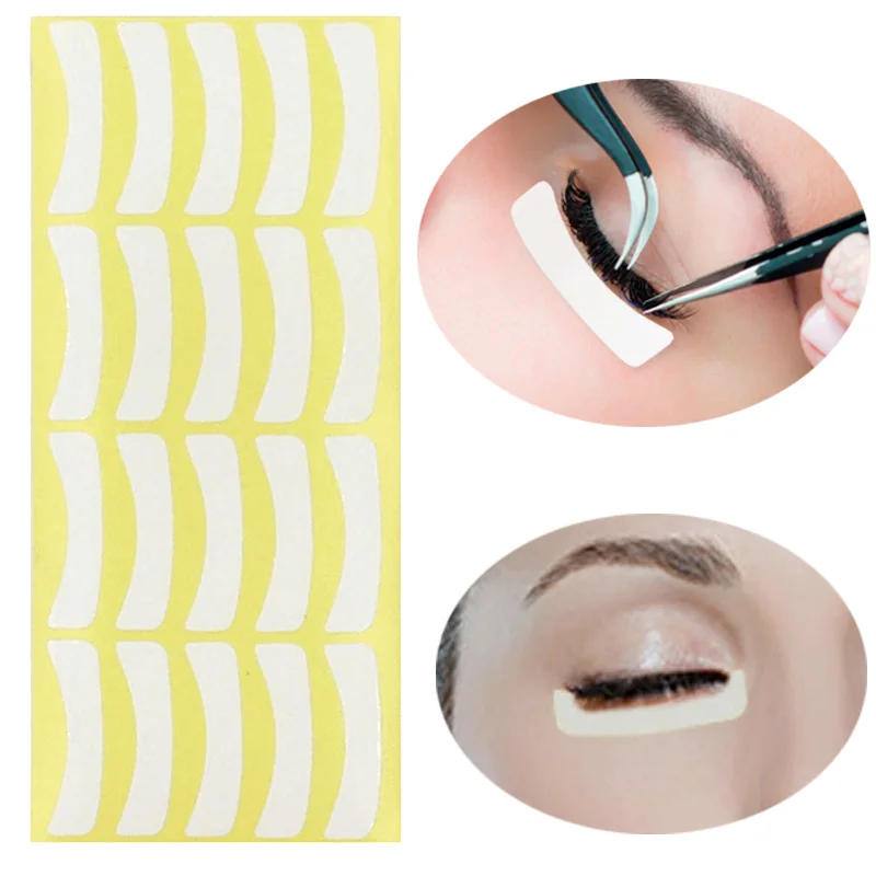 

100Pairs/Set Eyelash Extension Hydrogel Under Eye Gel Mask Patch Sticker Tape Planting Grafted Eyelash Maquiagem lsolation Pad