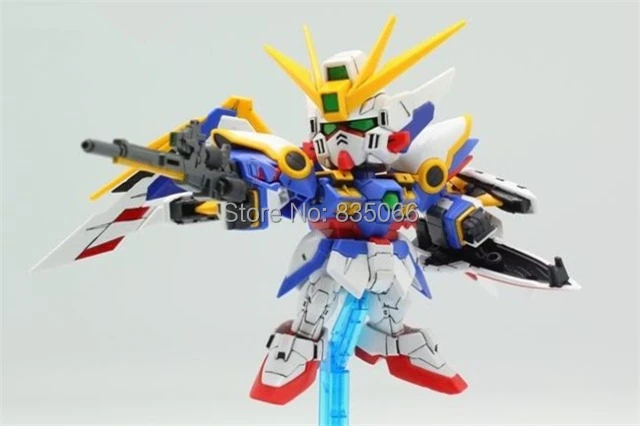 Японские Аниме фигурки Gundam SD BB 366 Крыло EW робот экшн пластиковые модели наборы