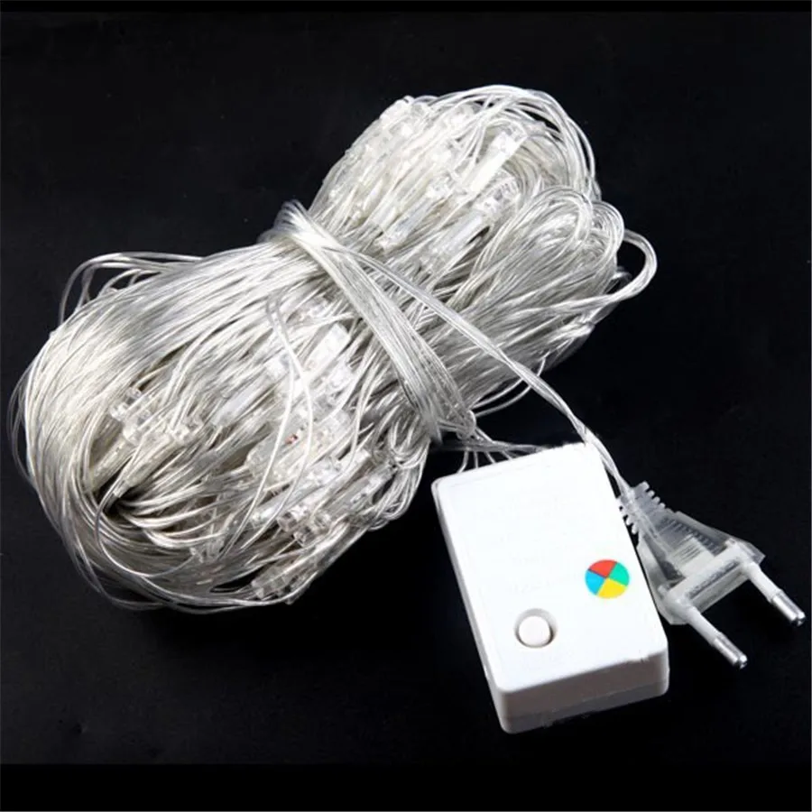 

Garland Christmas string Light 96 LED 1.5mx1.5m Web Fairy net Lights party home garden RGB blue white Free Shipping 1pcs